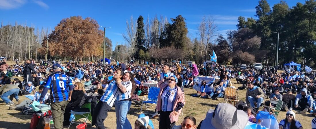 ESTE MARTES SEGUIMOS CON LA CÁBALA: ARGENTINA VS. EGIPTO EN PANTALLA GIGANTE EN EL PARQUE