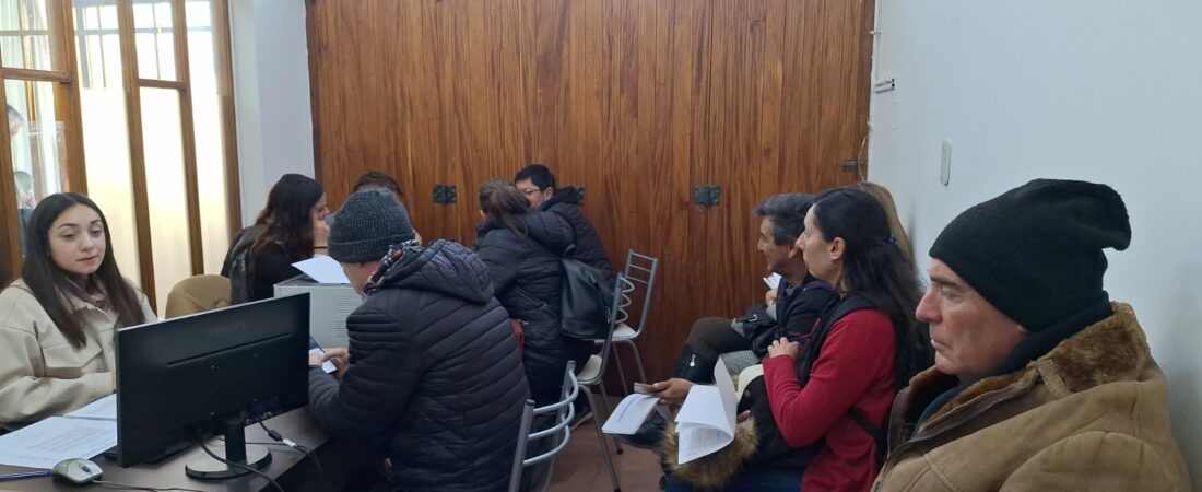 MASIVA CONCURRENCIA DE SANRAFAELINOS EN EL PRIMER DÍA DE ENTREGA DE AUTORIZACIONES PARA NUEVAS CONEXIONES DE GAS