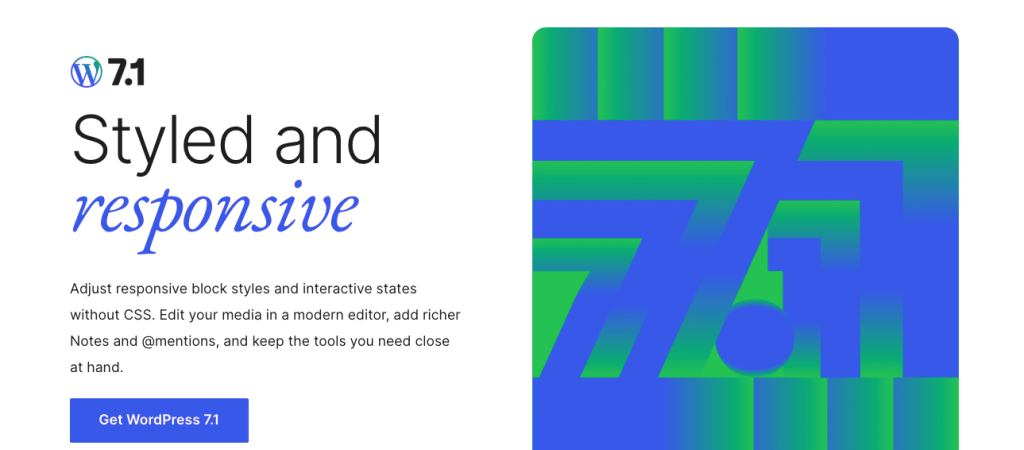 Gutenberg Times: Icons, Tabs, and responsive styles: the community gets to work on WordPress 7.1 — Weekend Edition 374
